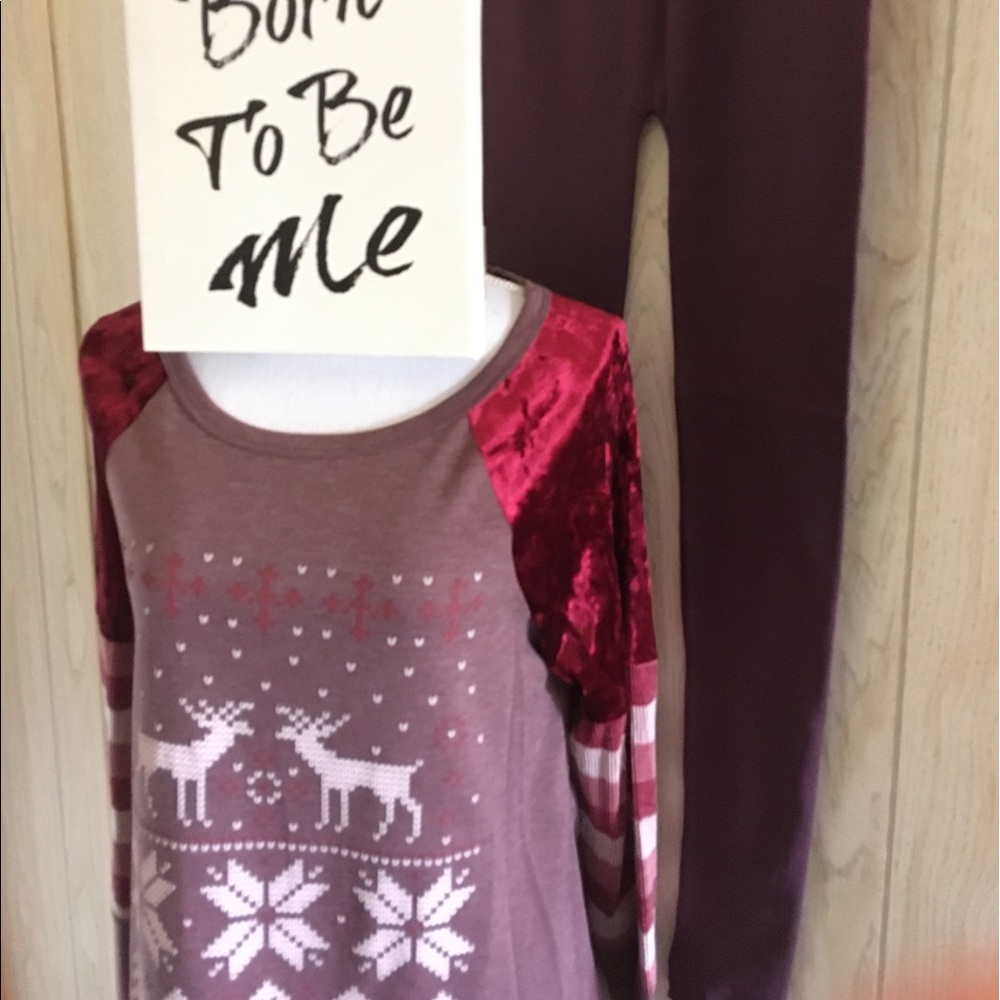 Tummy control fleece lined leggings NWOT - Picture 2 of 8